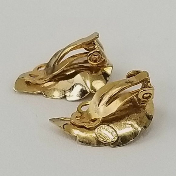 Vintage Turin Inc 12k GF Clip Ons G8 - Picture 6 of 9